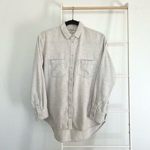 Madewell: Flannel Oversized Ex-Boyfriend Shirt